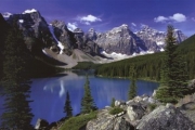 "Moraine Lake, Banff" - Art Print | Movie Poster Prints from Posterazzi