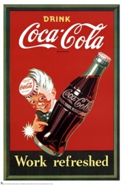 Coca-Cola - Art Print by  Coca-cola | Movie Poster Prints from Posterazzi