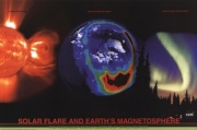 Solar Flare and Earth's Magnetosphere - Art Print | Movie Poster Prints from Posterazzi