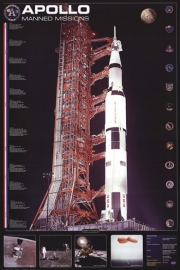 Apollo 11 Manned Mission - Art Print | Movie Poster Prints from Posterazzi