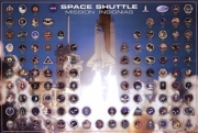 Space Shuttle Mission Insignia - Art Print | Movie Poster Prints from Posterazzi