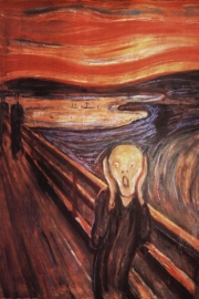 "The Scream, c.1893" - Art Print by Edvard Munch | Movie Poster Prints from Posterazzi