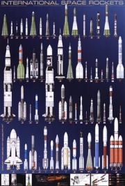 International Space Rockets - Art Print | Movie Poster Prints from Posterazzi