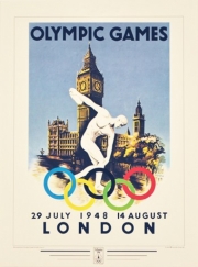 "London, 1948 (Olympic Games)" - Art Print | Movie Poster Prints from Posterazzi