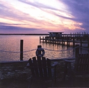 Alan Hausenflock Dockside Park I 12.00 x 12.00 Poster Print