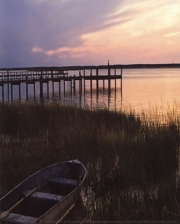 Alan Hausenflock Channel Sunset III 8.00 x 10.00 Poster Print