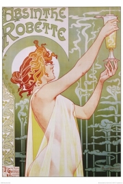 Absinthe Robette - Art Print by Privat Livemont | Movie Poster Prints from Posterazzi