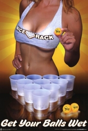 Beer Pong - Nice Rack - Art Print | Movie Poster Prints from Posterazzi