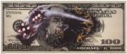 $100 Bill with Dice - Art Print by Michael Godard | Movie Poster Prints from Posterazzi