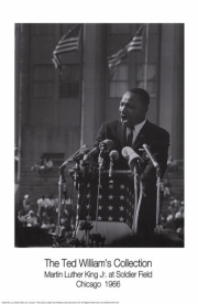MLK Flags - Art Print by Ted Williams | Movie Poster Prints from Posterazzi