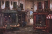 Courtyard Ambiance - Art Print by Ruane Manning | Movie Poster Prints from Posterazzi