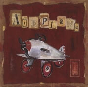 Airplane - Art Print by Kate and Liz Pope | Movie Poster Prints from Posterazzi
