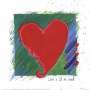 Love - Art Print by Susan Zulauf | Movie Poster Prints from Posterazzi
