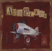 Airplane - Art Print by Kate and Liz Pope | Movie Poster Prints from Posterazzi
