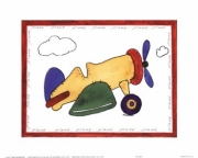 Airplane - Art Print by Carol Robinson | Movie Poster Prints from Posterazzi