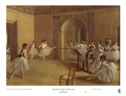 Dance Foyer at the Opera - Art Print by Edgar Degas | Movie Poster Prints from Posterazzi