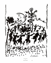 Vive la Paix - Art Print by Pablo Picasso | Movie Poster Prints from Posterazzi
