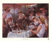 Luncheon of the Boating Party - Art Print by Pierre-Auguste Renoir | Movie Poster Prints from Posterazzi