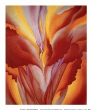 Red Canna - Art Print by Georgia O'Keeffe | Movie Poster Prints from Posterazzi