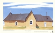 Cebolla Church - Art Print by Georgia O'Keeffe | Movie Poster Prints from Posterazzi