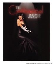 Continental Jazz Club - Art Print by Ralph Burch | Movie Poster Prints from Posterazzi