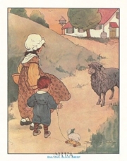 "Baa, Baa, Black Sheep" - Art Print by Blanche fisher Wright | Movie Poster Prints from Posterazzi