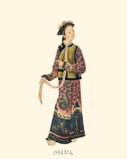 Chinese Mandarin Figure no.11 - Art Print by 18th Century Chinese | Movie Poster Prints from Posterazzi