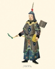 Chinese Mandarin Figure no.12 - Art Print by 18th Century Chinese | Movie Poster Prints from Posterazzi