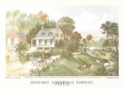 American Homestead Summer - Art Print by  Currier and Ives | Movie Poster Prints from Posterazzi