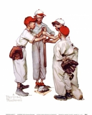 Choosin' Up - Art Print by Norman Rockwell | Movie Poster Prints from Posterazzi