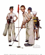 Missed - Art Print by Norman Rockwell | Movie Poster Prints from Posterazzi
