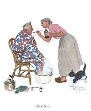 Spring Tonic - Art Print by Norman Rockwell | Movie Poster Prints from Posterazzi