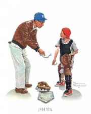 Big Decision - Art Print by Norman Rockwell | Movie Poster Prints from Posterazzi