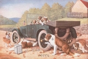 Ten Miles to a Garage - Art Print by Cassius Marcellus Coolidge | Movie Poster Prints from Posterazzi