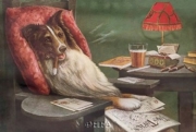 A Bachelor's Dog - Art Print by Cassius Marcellus Coolidge | Movie Poster Prints from Posterazzi