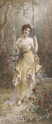 A Woodland Nymph - Art Print by George Maynard Brown | Movie Poster Prints from Posterazzi