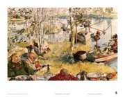 Crayfishing - Art Print by Carl Larsson | Movie Poster Prints from Posterazzi