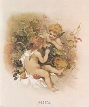 Adoring Cupids - Art Print by Willard Fowler | Movie Poster Prints from Posterazzi