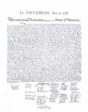 Declaration of Independence - Art Print by  Documents | Movie Poster Prints from Posterazzi
