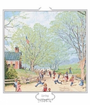 Carefree Days Ahead - Art Print by Norman Rockwell | Movie Poster Prints from Posterazzi