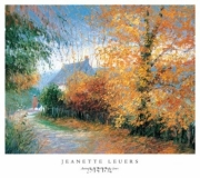 Autumn at Pen-Y-Bont-Fawr - Art Print by Jeanette Leuers | Movie Poster Prints from Posterazzi