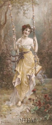 A Woodland Nymph - Art Print by George Maynard Brown | Movie Poster Prints from Posterazzi