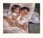 Breakfast in Bed - Art Print by Mary Cassatt | Movie Poster Prints from Posterazzi