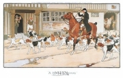 A Hunting Morning - Art Print by Cecil Aldin | Movie Poster Prints from Posterazzi