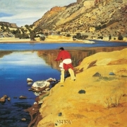 Along the Rio Grande - Art Print by Walter Ufer | Movie Poster Prints from Posterazzi