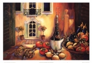 A Kitchen in Tuscany - Art Print by Karel Burrows | Movie Poster Prints from Posterazzi