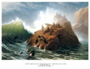 Seal Rock - Art Print by Albert Bierstadt | Movie Poster Prints from Posterazzi