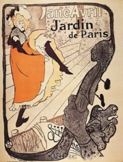 Jardin de Paris - Art Print by Henri de Toulouse-Lautrec | Movie Poster Prints from Posterazzi