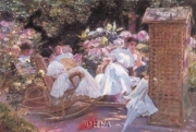 "A Summer Afternoon, Biarritz" - Art Print by J. Cordero | Movie Poster Prints from Posterazzi