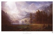 Mt. Whitney - Art Print by Albert Bierstadt | Movie Poster Prints from Posterazzi